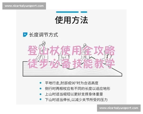 明星徒步同款！登山杖正确使用技巧全解析